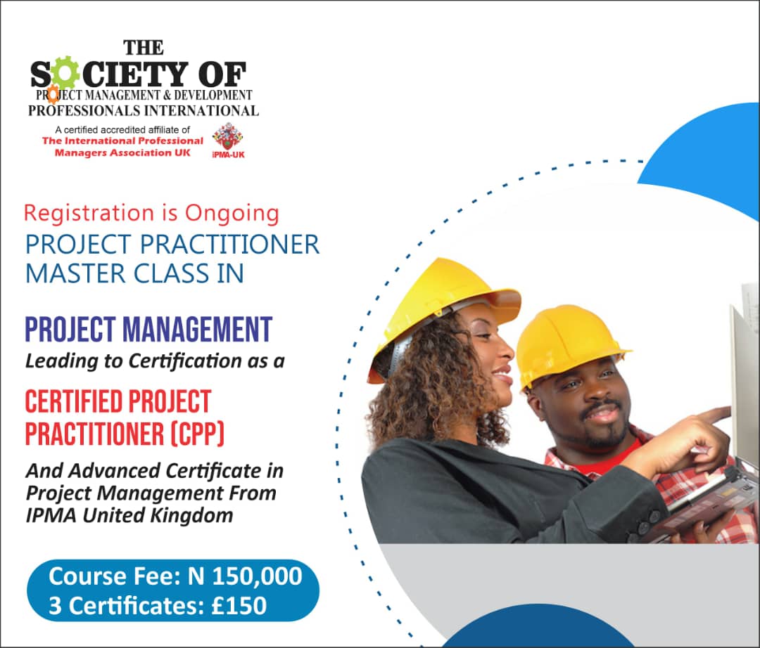 a Certified Project Practitioner (CPP), complete courses in